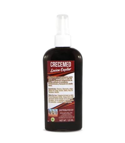 Crecemed locion capilar ingredients