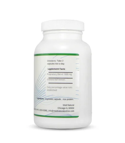 Guanabana_capsules_supplement_facts