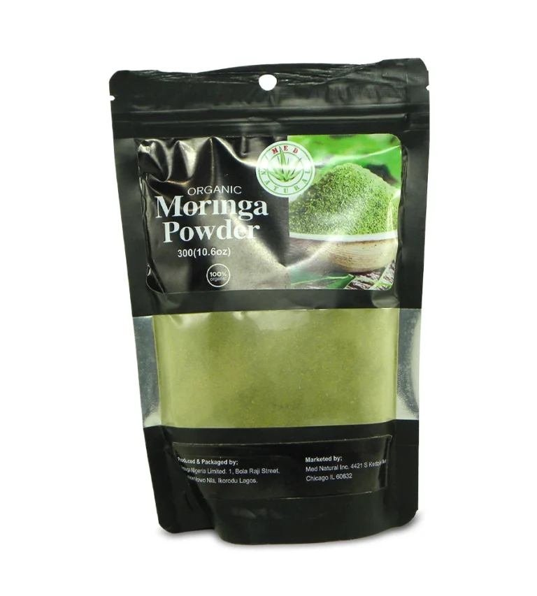 Polvo de moringa orgánico